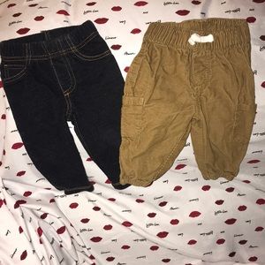 Carter’s 6M bottoms bundle jeans and corduroy 💕